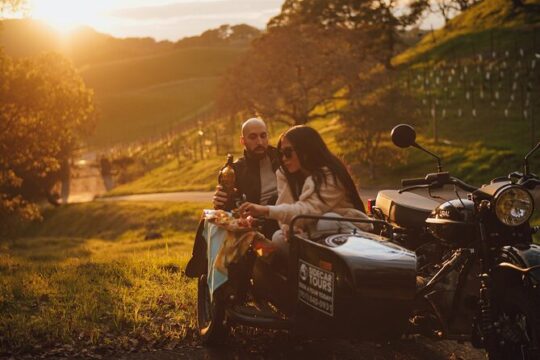 Private Sidecar Winery Tour through Napa Valley